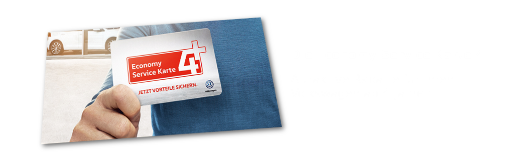 Autohaus Holzer Korntal Stuttgart - VW Economy Service Karte 4+